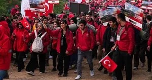 Çanakkale’de 57. Alay Vefa Yürüyüşü