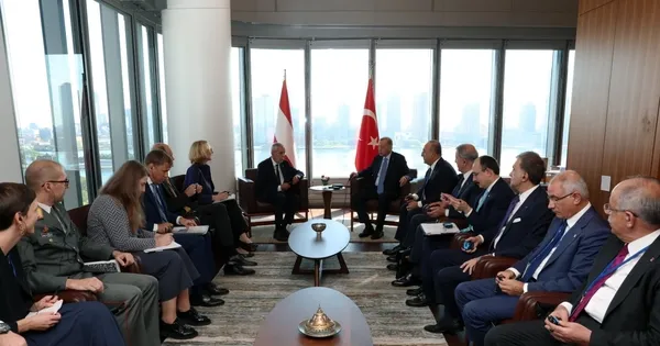 Başkan Erdoğan Avusturya Devlet Başkanı Bellen ile görüştü