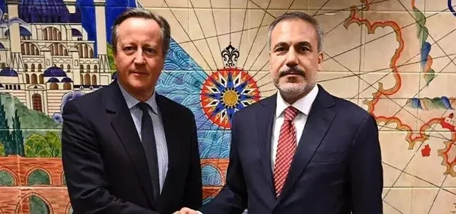 Dışişleri Bakanı Hakan Fidan İngiltere Dışişleri Bakanı David Cameron ile görüştü