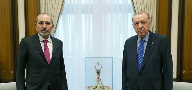Son dakika: Başkan Erdoğan, Ürdün Başbakan Yardımcısı Safadi’yi kabul etti