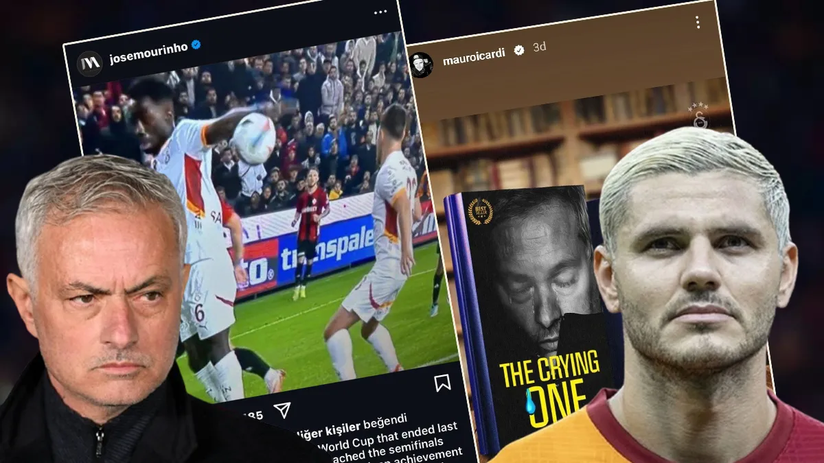 Icardi'den Mourinho'ya olay gönderme! Sosyal medyada kapıştılar