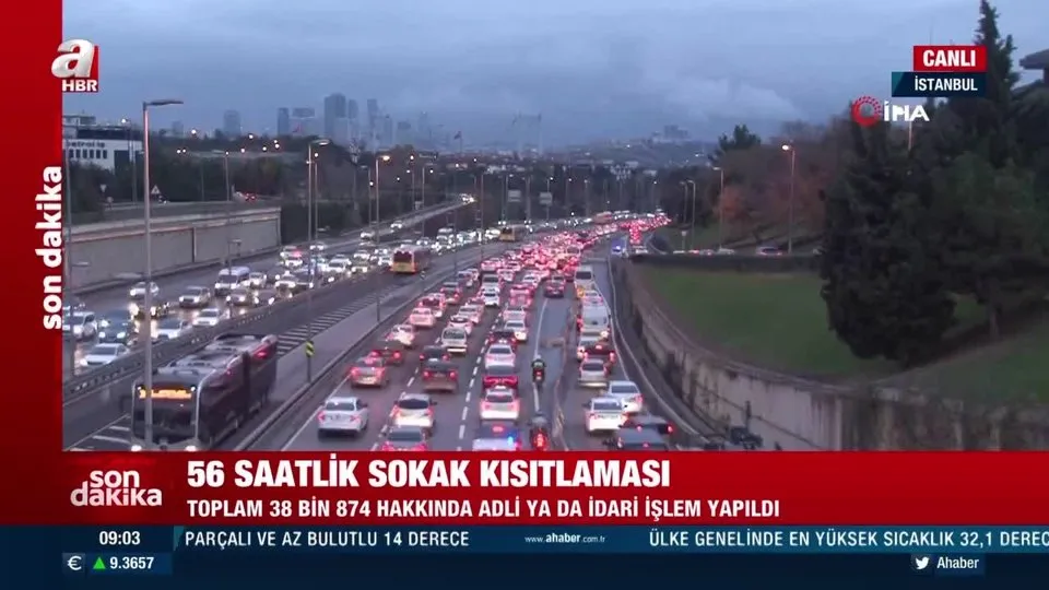 Son dakika: Sokağa çıkma yasağı uygulaması hakkında flaş açıklama: 38 bin 874 kişiye ceza kesildi
