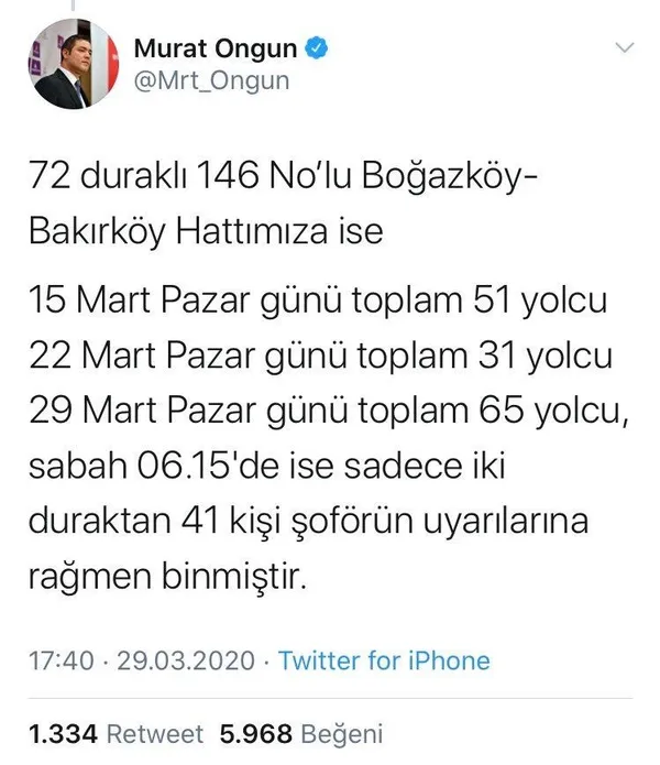 İstanbul Büyükşehir Belediyesi Sözcüsü Murat Ongun’un 3. yalanı da deşifre oldu! İmamoğlu da trol demişti - 1