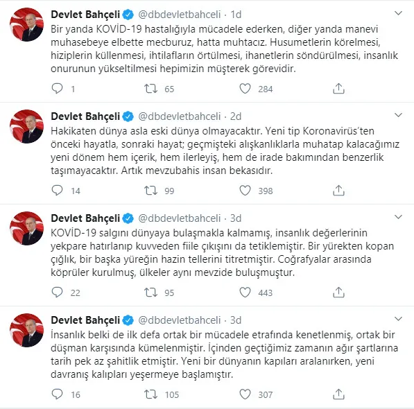 Son dakika: Devlet Bahçeli'den önemli açıklamalar: Hepimizin müşterek görevidir. - 1