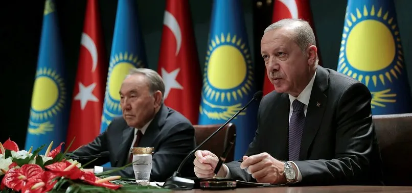 Erdoğan ve Nazarbayev'den ortak basın toplantısı! Türkiye ve Kazakistan'dan 5 anlaşma...
