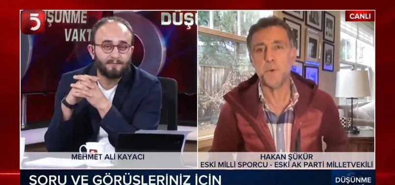 Saadet Partisi'nin kanalı TV5'te terör propagandası! Firari FETÖ'cü Hakan Şükür'ü canlı yayına bağlayıp teröre ses oldular