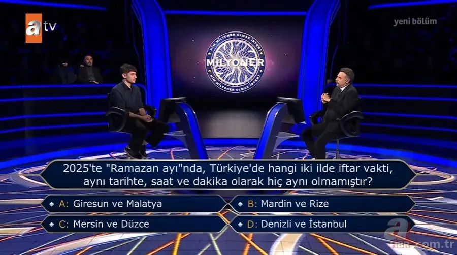 Milyoner'de alfabe sorusu damga vurdu! Verdiği yanıtla herkesi şoke etti 14