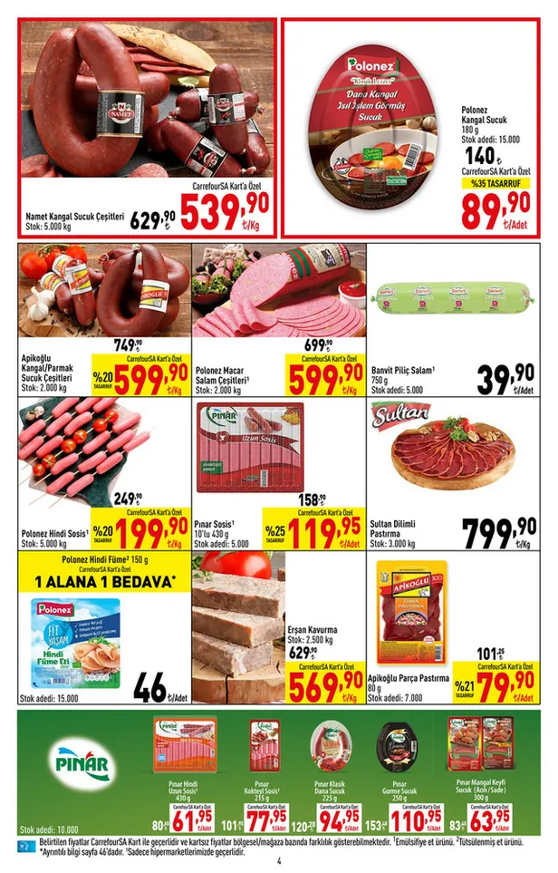 Carrefour 18 Eylül indirim kataloğu: Carrefour uygun fiyata Playstation 4, kıyma, et, balık kahve makinesi, sıvı yağ satışa sunuluyor