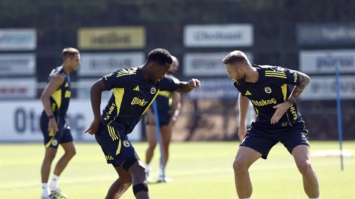 Fenerbahçe’de rövanş hazırlıklarını sürdürdü