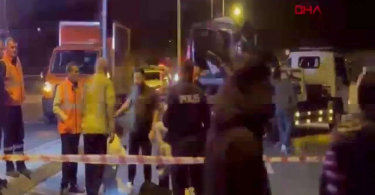 Maltepe'de zincirleme kaza! Yaralılar var
