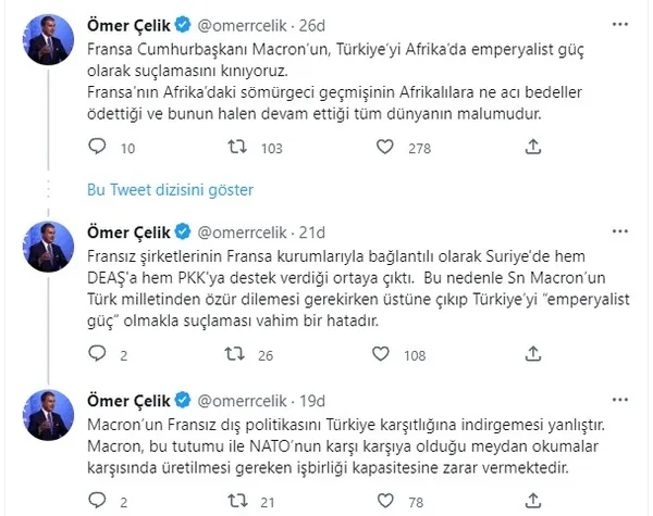 Son dakika | AK Parti'den Macron'a yanıt: Vahim bir hata - 1