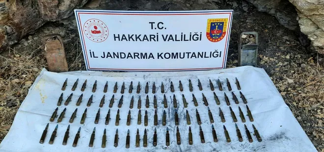 Hakkari’de toprağa gömülü halde bulundu! Teröristlere ağır darbe