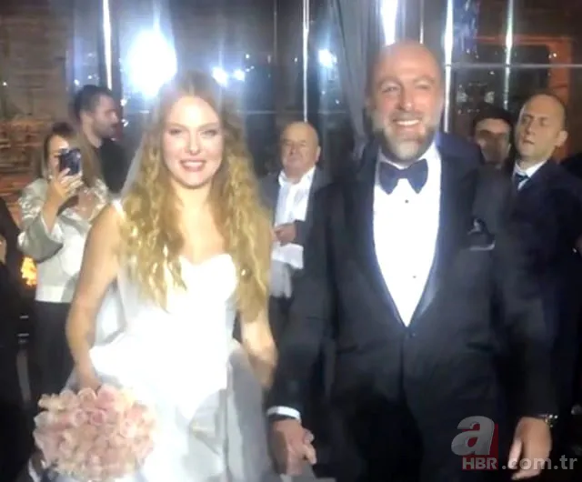Naz Elmas Erol Özmandıracı ile görkemli düğünle evlendi 6