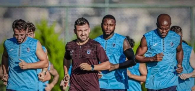 Trabzonspor Ruzomberok maçı hazırlıklarını sürdürdü