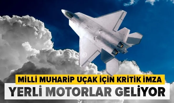 Türkiye’nin milli savaş uçağı Milli Muharip Uçak için imzalar atıldı