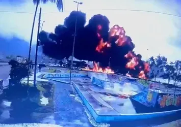 Brezilya'da uçak faciası! Böyle alev aldı | Ölü ve yaralılar var