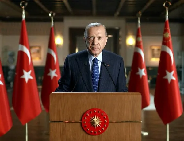 Başkan Recep Tayyip Erdoğan BM toplantısına video mesaj gönderdi:  Yenilenebilir enerji kaynaklı kurulu güçte Avrupa&#39;da beşinciyiz