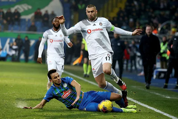 Son dakika: Çaykur Rizespor 1-2 Beşiktaş MAÇ SONUCU