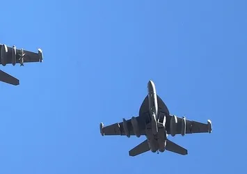 230 savaş uçağı Kore semalarında