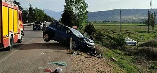 Isparta’da otomobilin çarptığı trafik polisi Yonuz Turan şehit oldu!