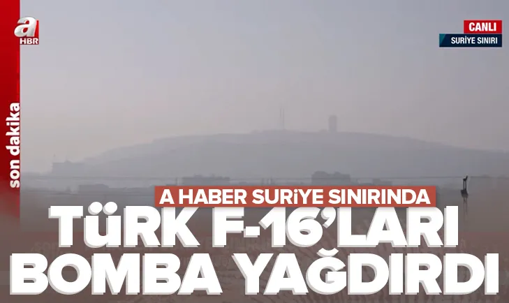 PKK hedefleri bombalanıyor