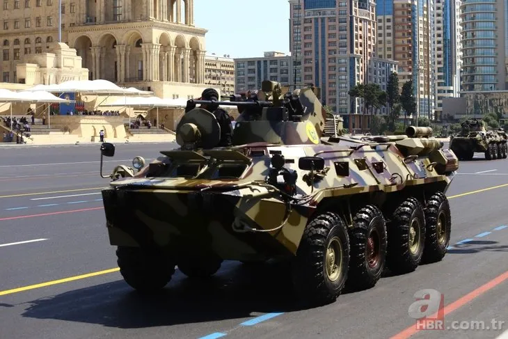 Azerbaycan ordusu gövde gösterisine hazırlanıyor