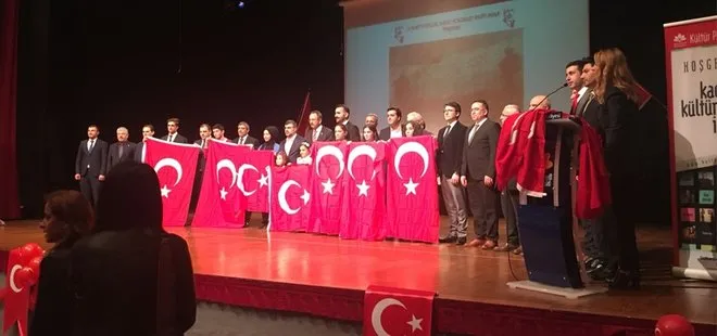 'İstiklal Marşı' töreninde Sultan Alparslan farkı!