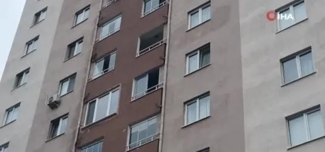 Kayseri'de 5. kattan düşen kadın ağır yaralandı