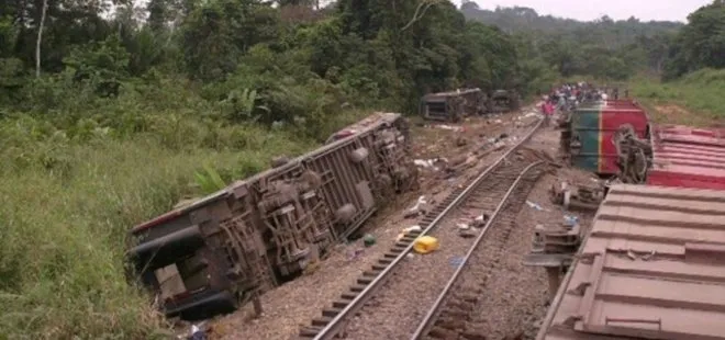 Demokratik Kongo Cumhuriyeti’nde feci tren kazası