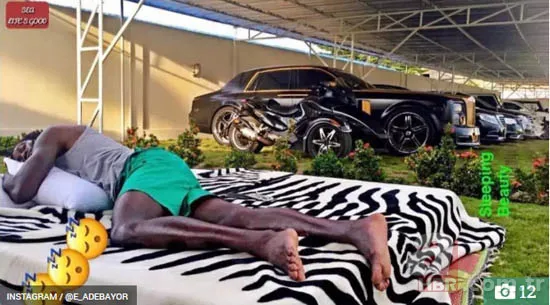 Adebayor’un araba koleksiyonu I İşte futbolcuların pahalı oyuncakları... 5