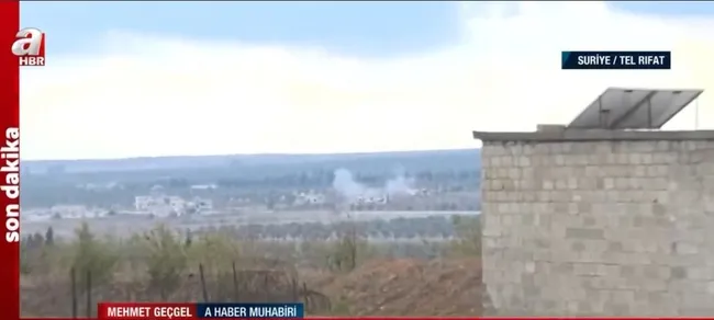 Cezalandırma atışları A Haber’de! Terör mevzileri böyle vuruldu