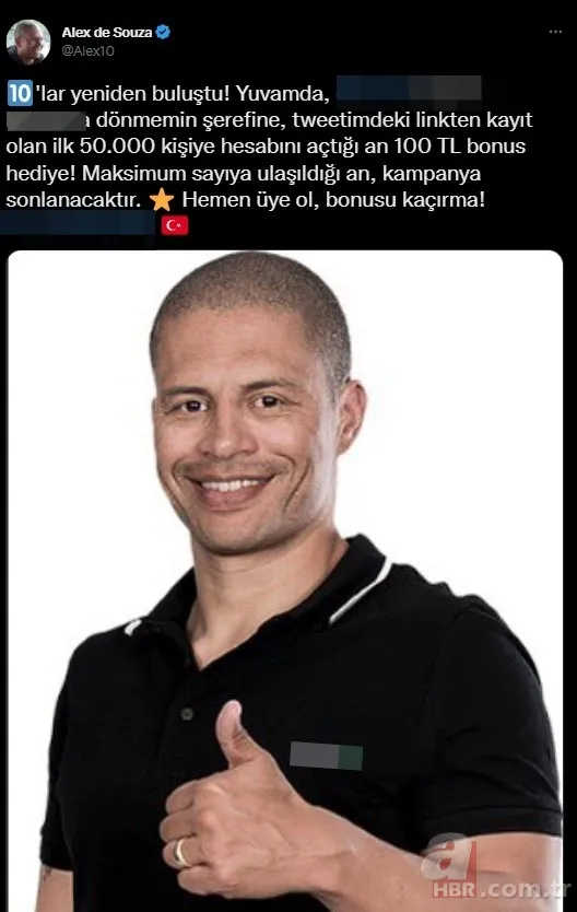 Fenerbahçe efsanesi Alex'in paylaşımı tüm takım taraftarlarını sinirlendirdi: "Aziz Yıldırım haklıymış..." 5