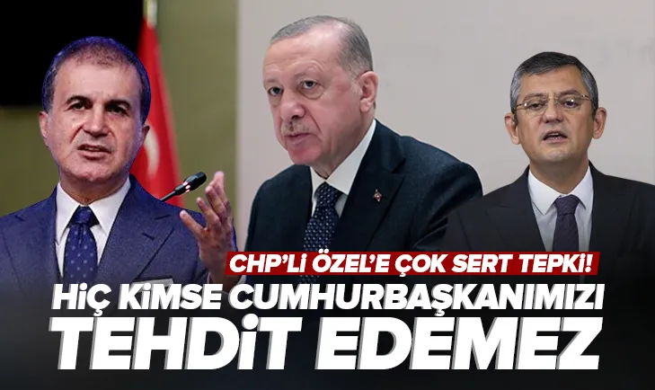 AK Partiden CHPli Özgür Özele çok sert tepki
