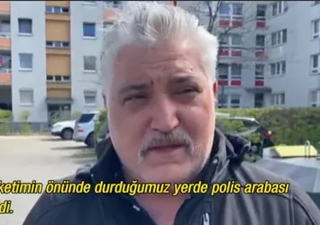Alman polisinden Türk iş insanına saldırı! Yaşadığı dehşeti A Haber'e anlattı: Sonumun George Floyd gibi olmasından korktum