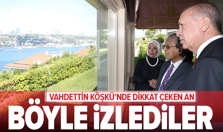 BaÅkan ErdoÄan, Mahathir ile kahvaltıda buluÅtu