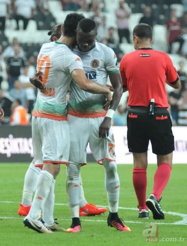 Son şampiyon Beşiktaş, Alanyaspor karşısında gol oldu yağdı! 8