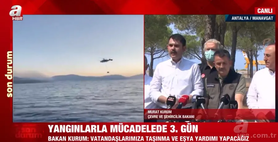 Antalya, Adana, Marmaris, Mersin, Muğla, Osmaniye ve Kayseri'deki orman yangınlarına müdahale ediliyor! Kahreden görüntüler 13