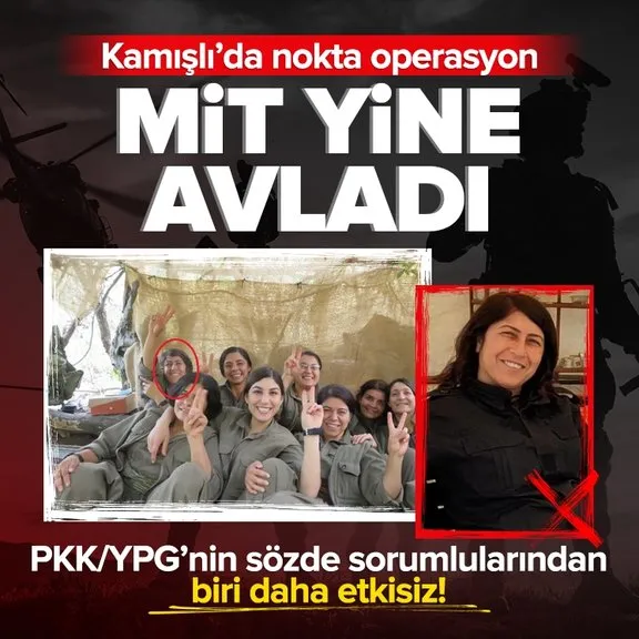 MİT’den Suriye’de PKK/YPG’ye bir operasyon daha! Sözde sorumlu Emine Ahmed öldürüldü