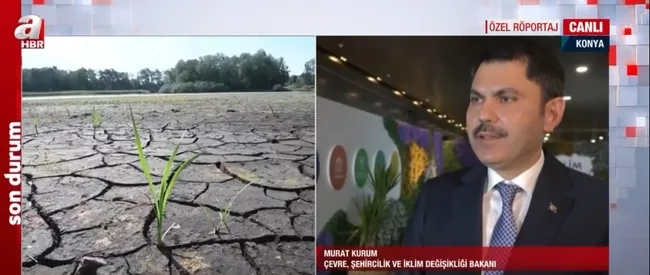 İklim değişikliğinde yol haritası ne olacak? Bakan Kurum’dan A Haber’e özel açıklamalar