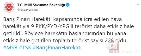 Barış Pınarı Harekatı'nda 3.gün! İşte dakika dakika harekattaki gelişmeler 3