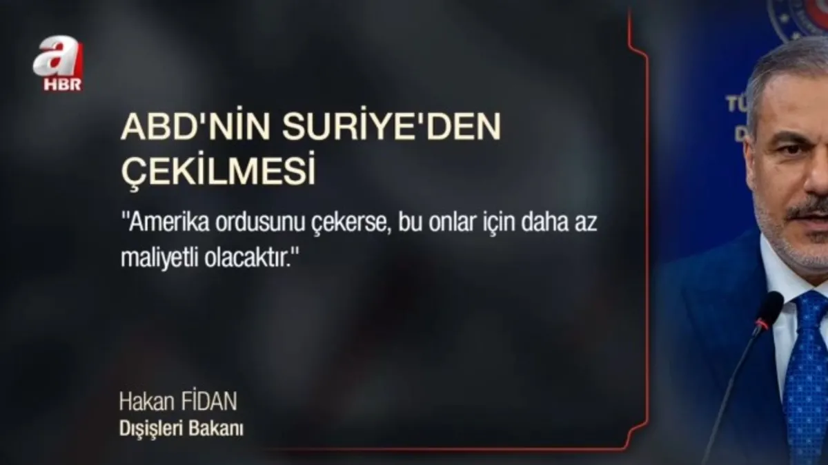 Bakan Fidan’dan Suriye ziyareti açıklaması!