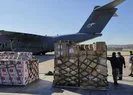 Türkiyenin gönderdiği yardım uçağı Somaliye ulaştı