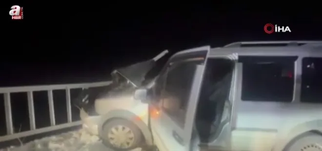 Erzurum’da trafik kazası: 3 yaralı