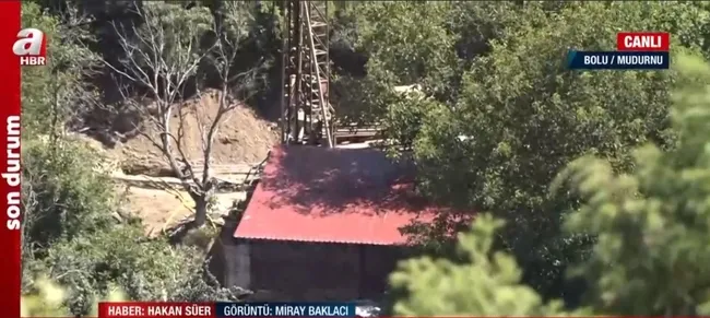 Bolu’da esrarengiz kazı | 15 maden işçisi getirildi! A Haber kazının yapıldığı noktada