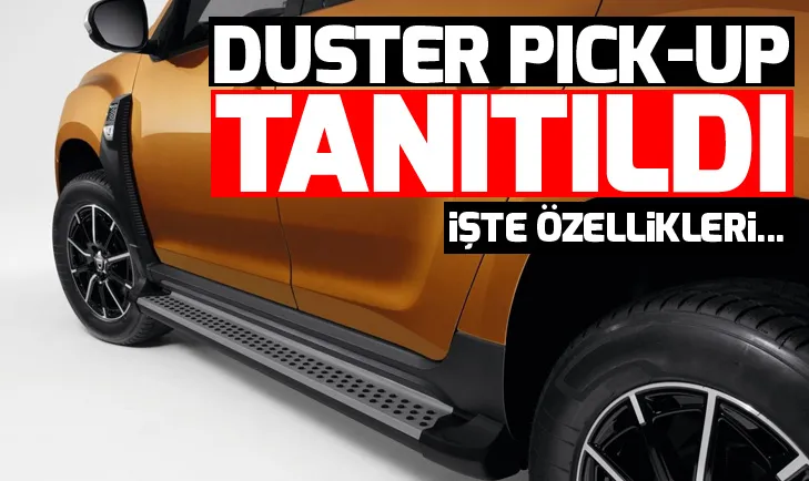 Dacianın SUV modeli Duster pick-upın özel versiyonu tanıtıldı