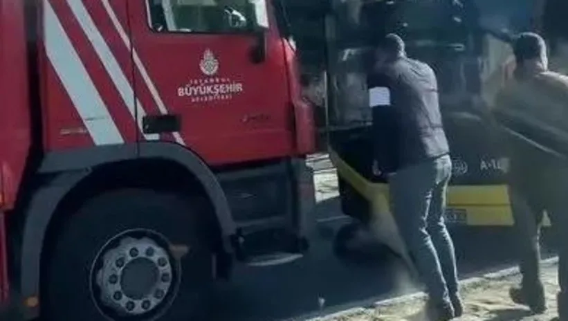 BİR İETT FACİASI DAHA! BAŞAKŞEHİR’DE KALDIRIMDA CAN ALDI 