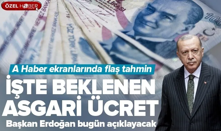 Asgari ücrette büyük gün geldi! 5500 liranın üstünde olacak! Ek zam tutarı için flaş tahmin...
