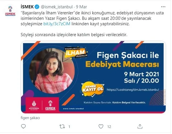 İBB, marjinal ilişkiyi savunan yazar Figen Şakacı’ya İSMEK kursiyerlerine ders verdirdi - 9