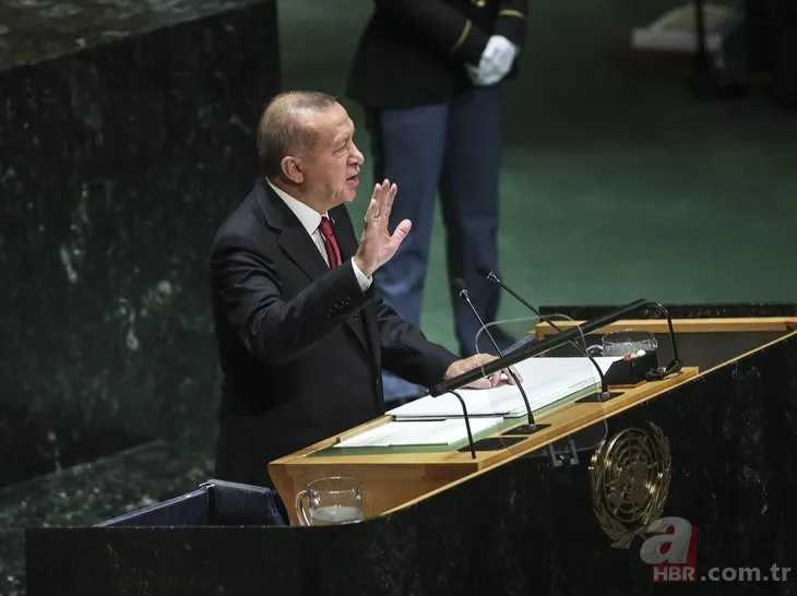 Başkan Erdoğan’ın Birleşmiş Milletler’deki tarihi konuşmasına destek mesajları