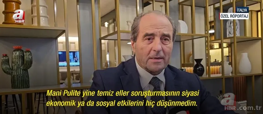 Efsane İtalyan Savcı Di Pietro A Haber'e konuştu! Türkiye'ye övgü dolu sözler: Bölgede barış Türkiye olmadan mümkün değil 7